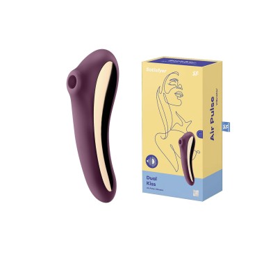 Wibrator stymulator powietrzny satisfyer dual kiss